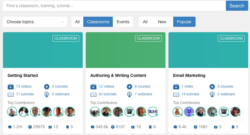 Wealthy Affiliate classrooms Wealthy Affiliate classrooms