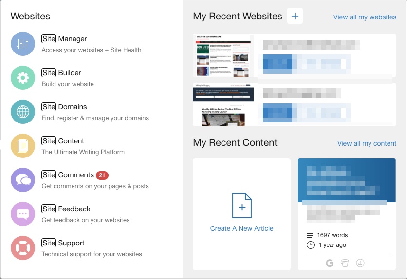 Website Dashboard Wealthy Affiliate Website Dashboard Wealthy Affiliate