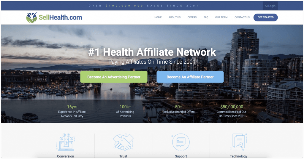 SellHealth Affiliate Program review