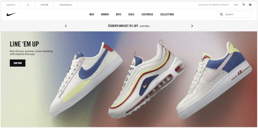 nike website review