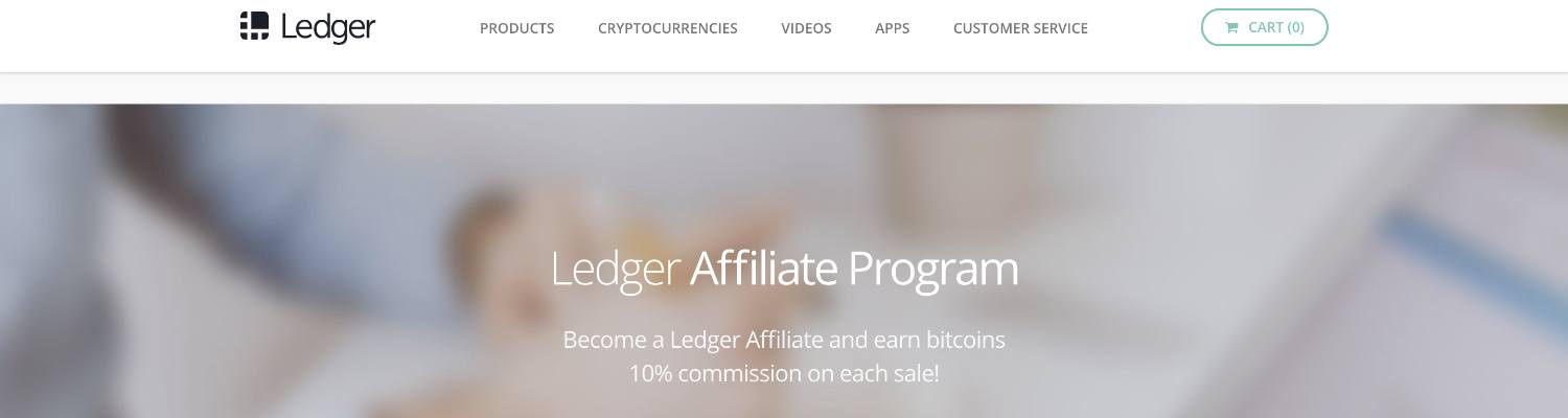 ledger nano affiliate program