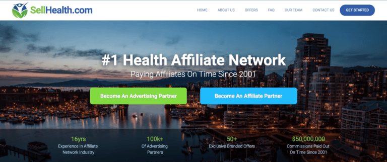 SellHealth Affiliate Network Review