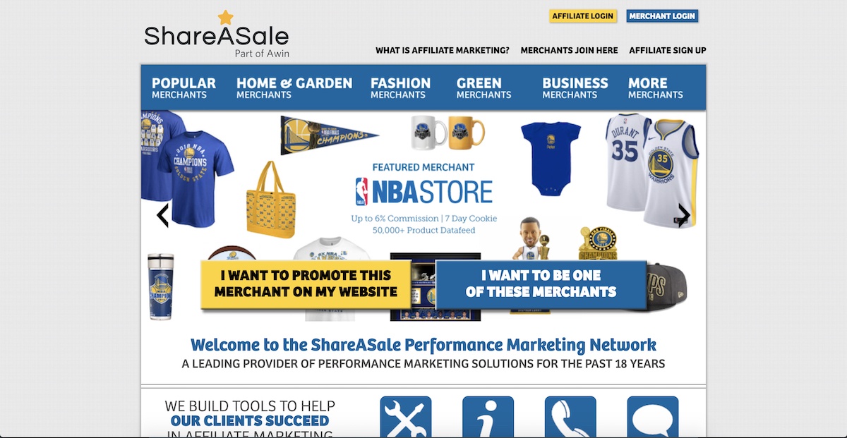 shareasale affiliate program