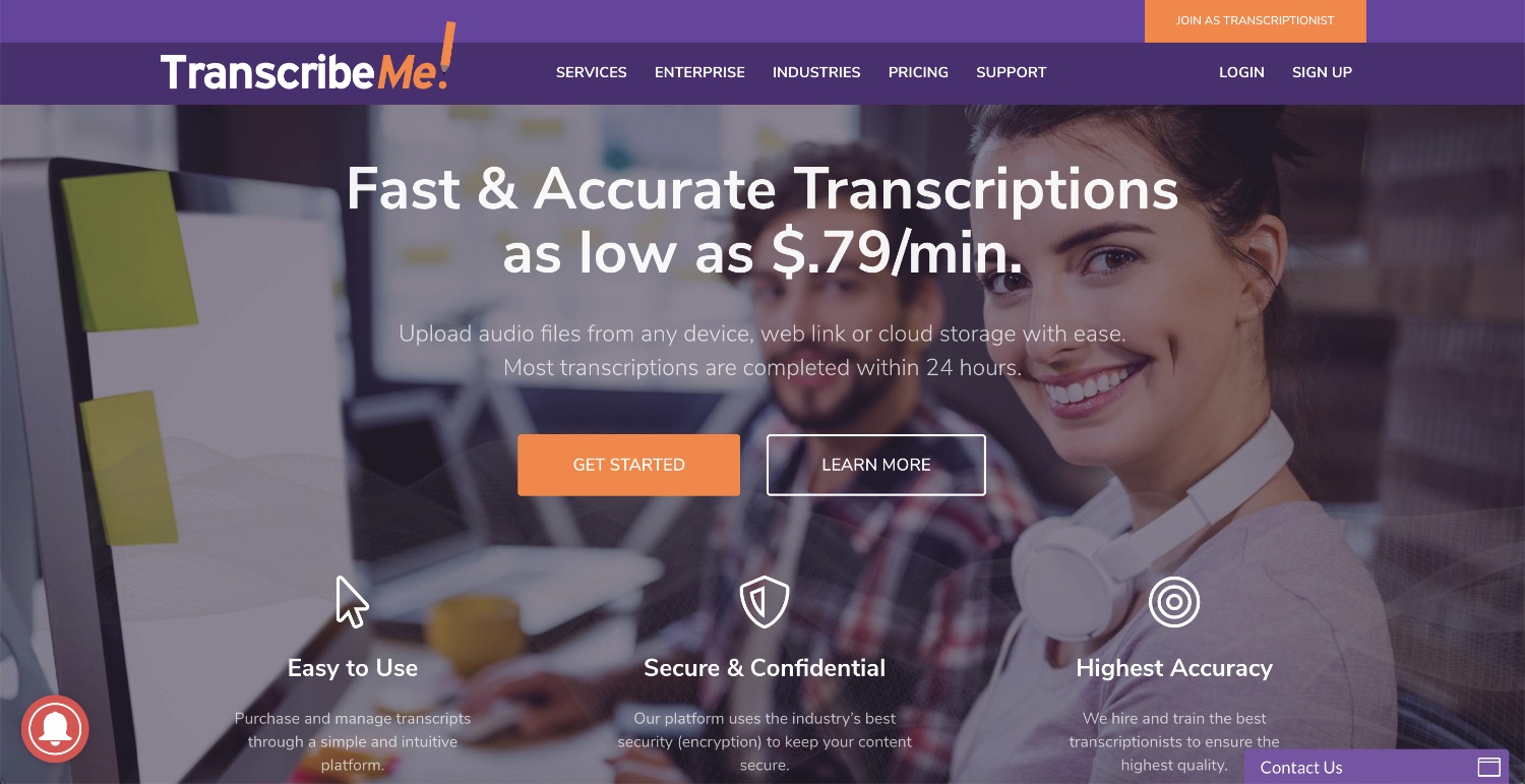 transcribeme review