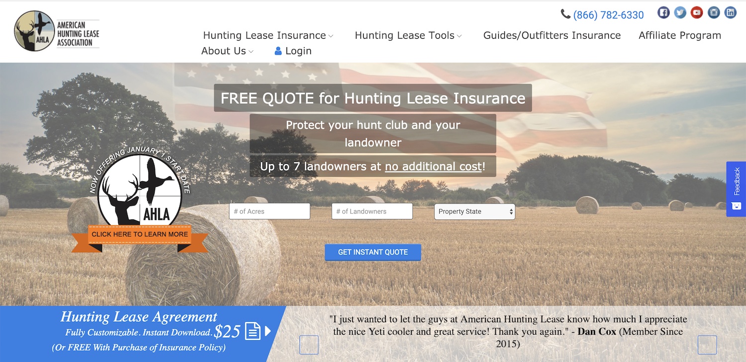 american hunting lease referral program