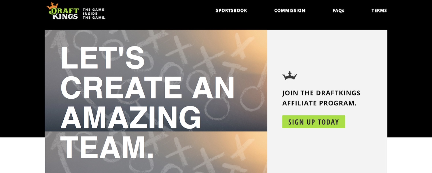 DraftKings Affiliates Program