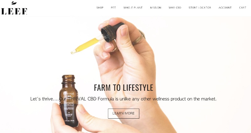 Leef CBD affiliate program