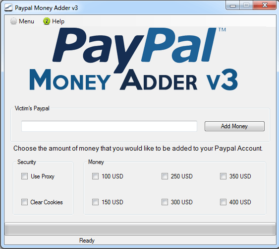 paypal money adder pro