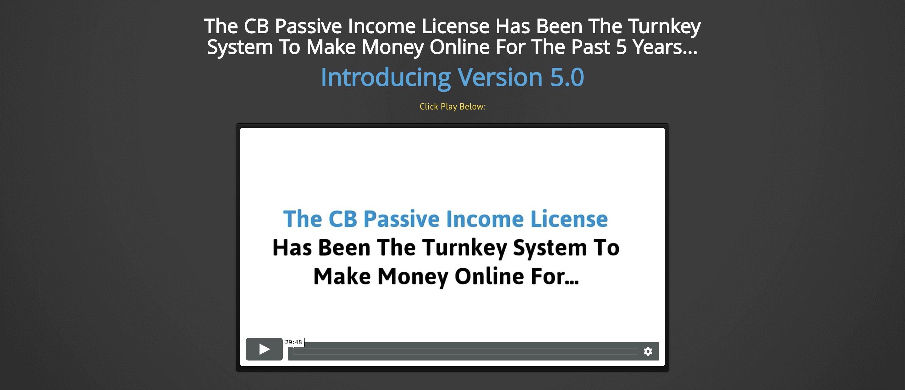 CB Passive Income Review