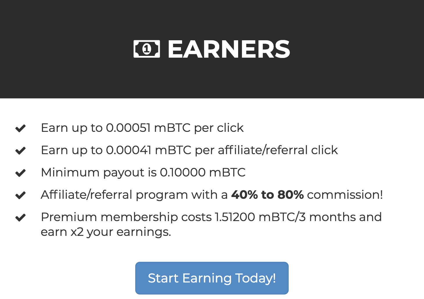 earn btc by clicking ads