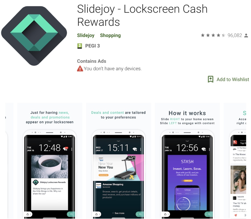 can you make money with the slidejoy app