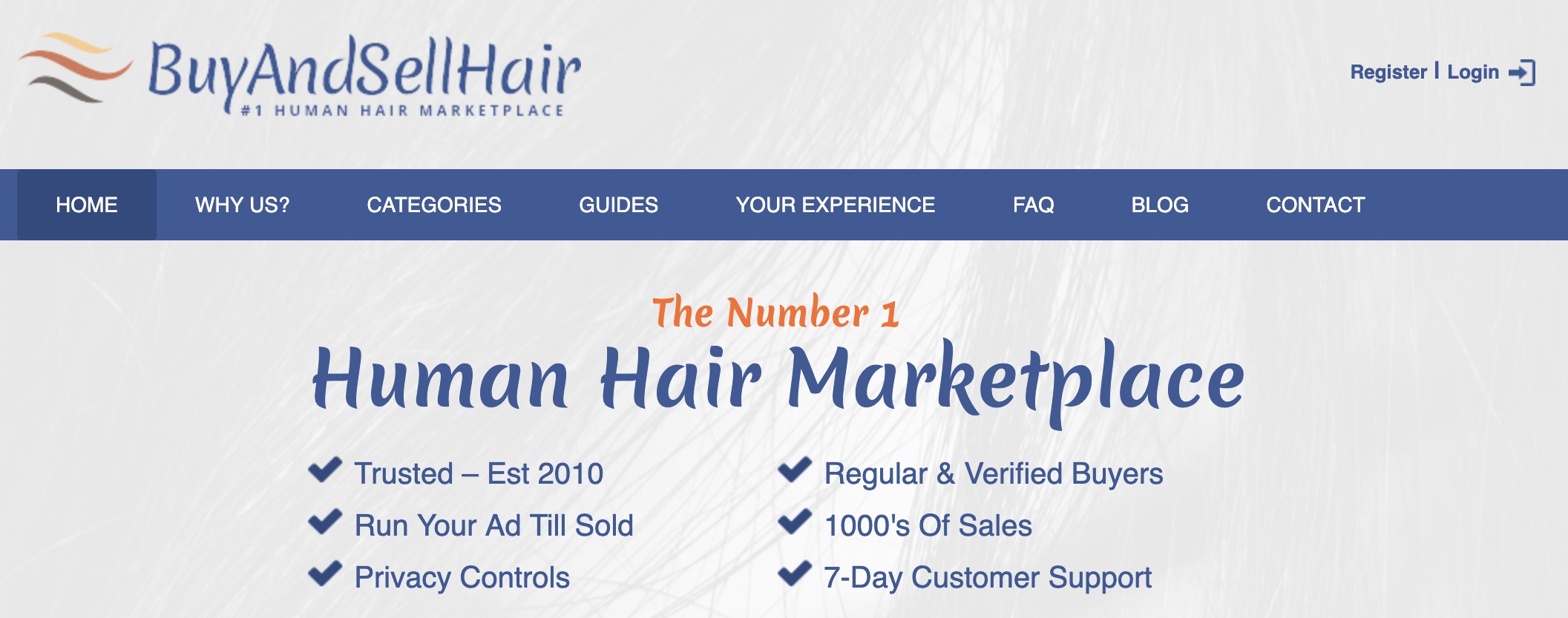 can you make money with buyandsellhair