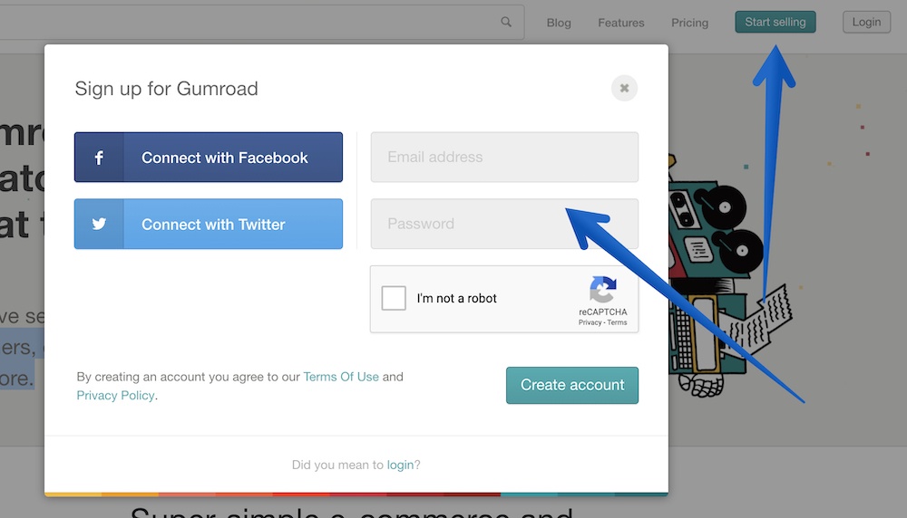 How to start selling on Gumroad