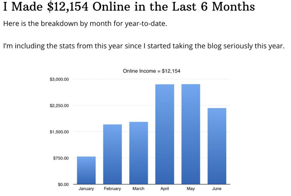 how one student made over 12000 online