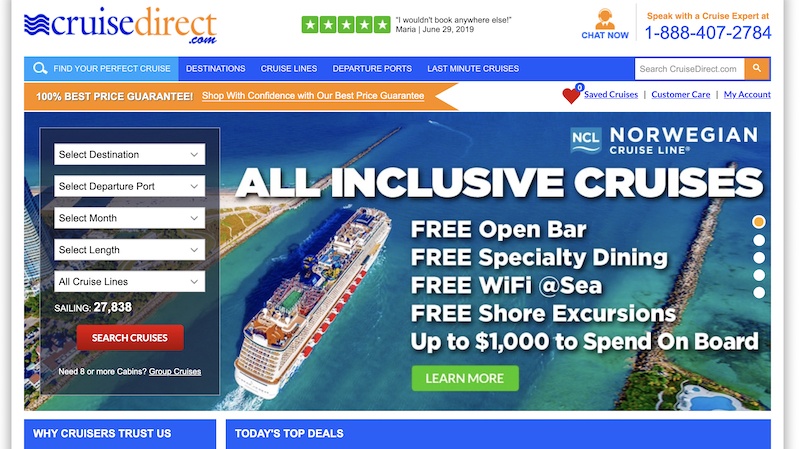 Cruise direct affiliate programs