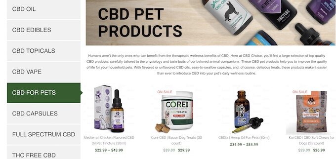 cbd choice pets