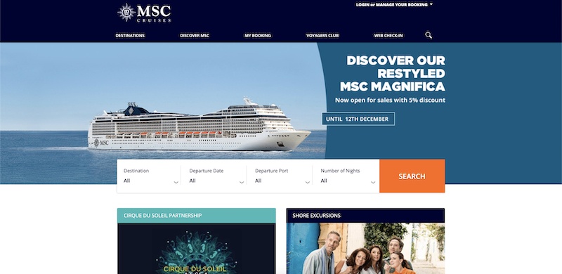 msc cruises affiliate program