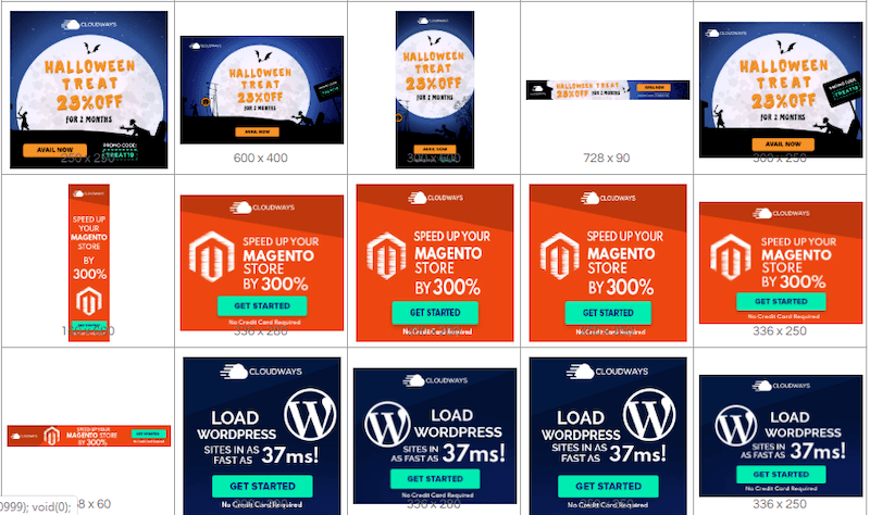 cloudways creative banners
