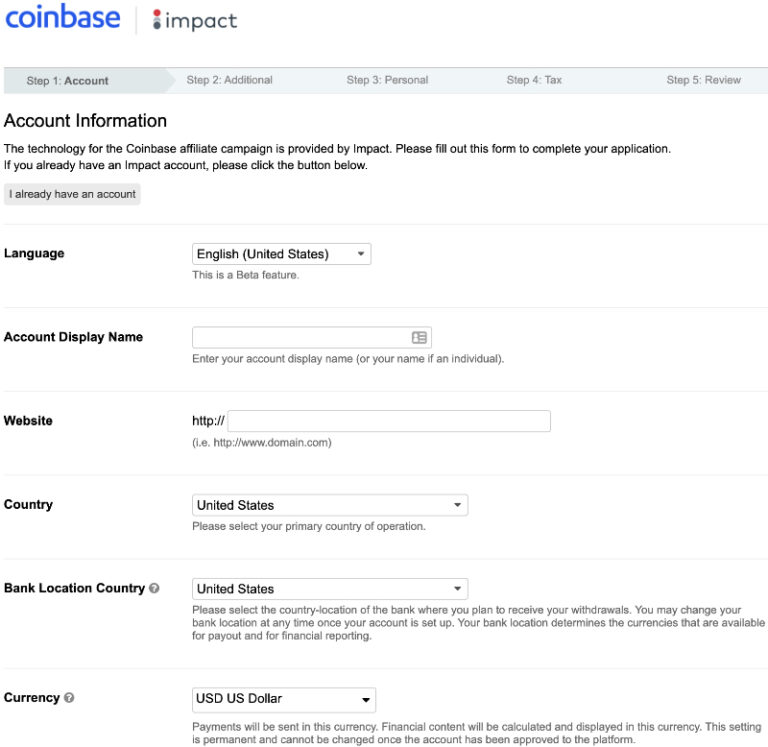 coinbase affiliate program review