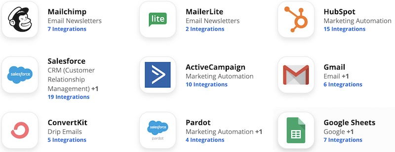 hellobar integrations