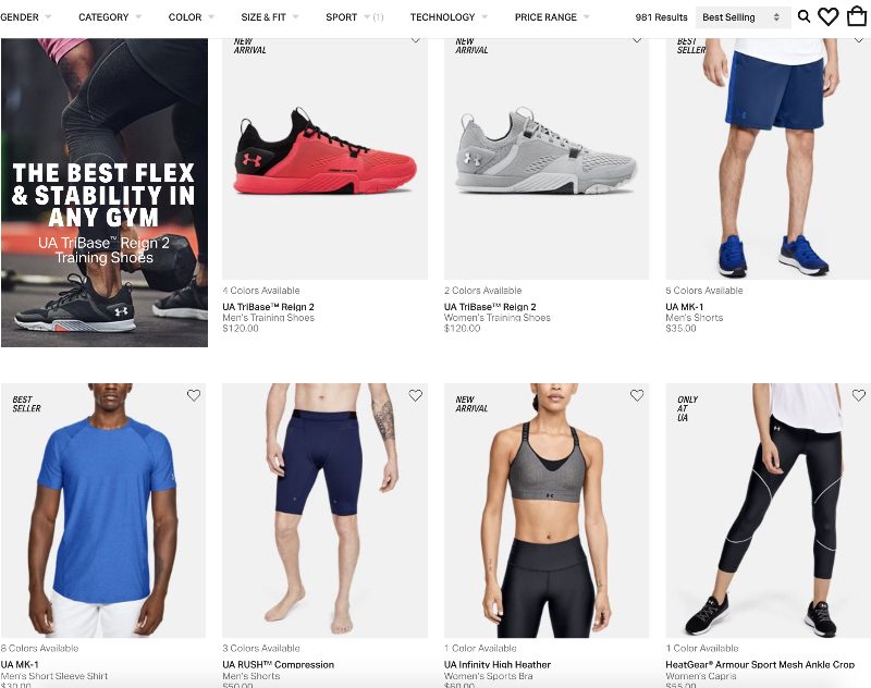 What Can You Sell As An Under Armour affiliate