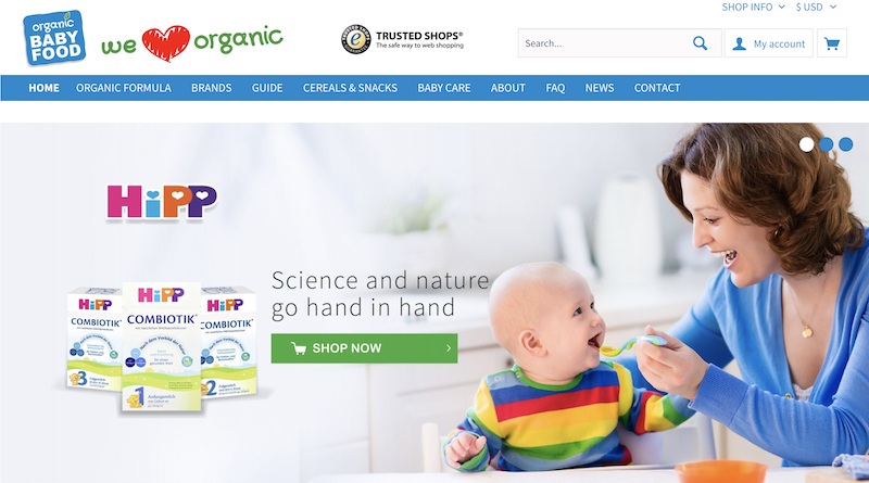 organic baby food affiliate programs