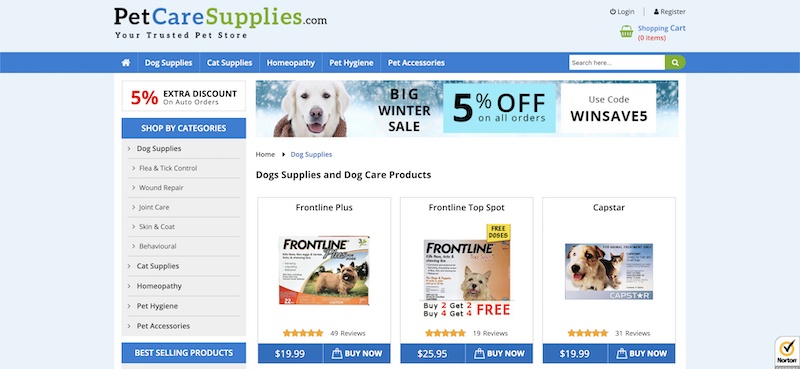 pet car supplies affiliate program