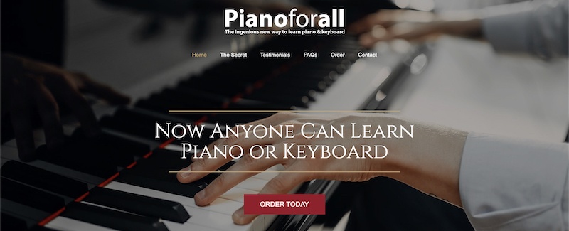 pianoforall affiliate program