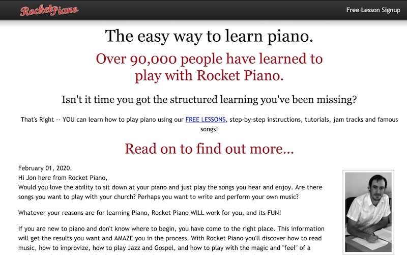 rocketpiano affiliate program