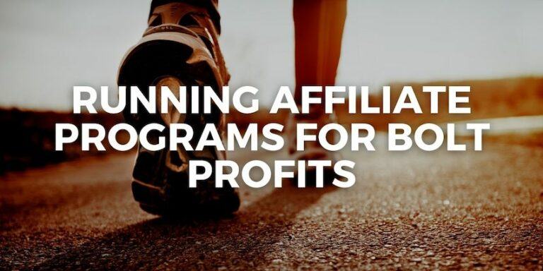 best running affiliate programs