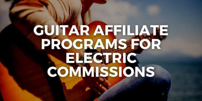 guitar affiliate programs