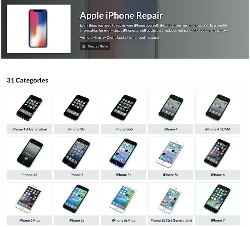 iphone repair guides