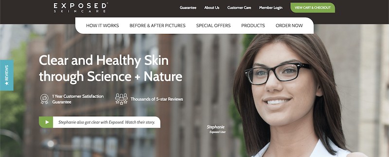 Exposed Skin Care affiliate program