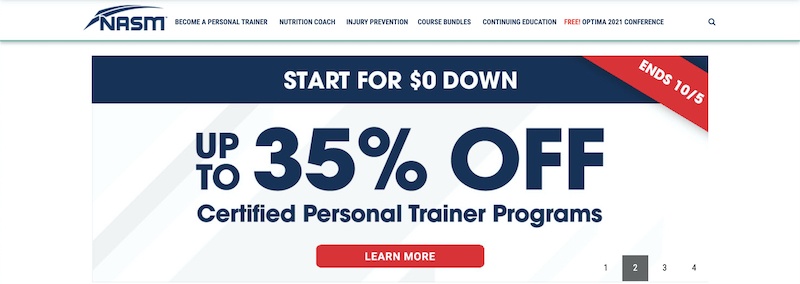 nasm training course affiliate program