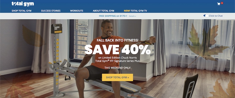 total gym direct affiliate program